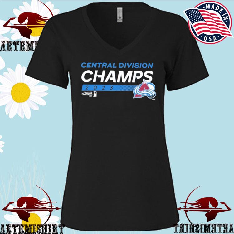 NHL Shop Colorado Avalanche 2023 Central Division Champions Shirt