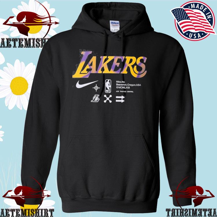 Los angeles Lakers nike air traffic control logo T-shirt, hoodie, sweater, long  sleeve and tank top