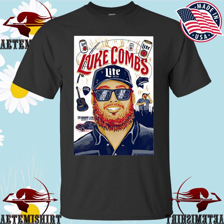 Official Luke Combs Miller Lite Shirt, hoodie, sweater, long sleeve and  tank top