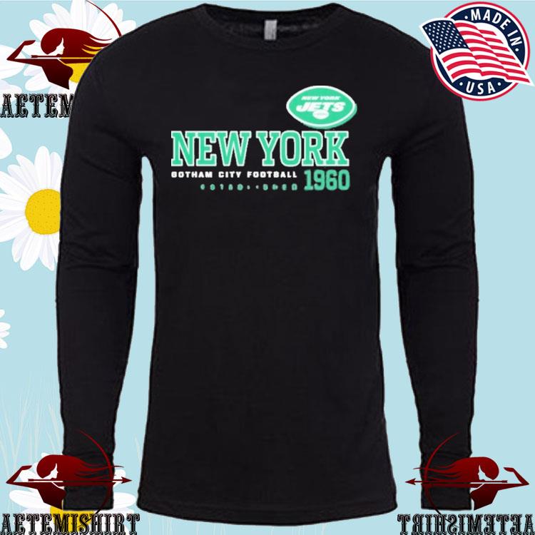 New York Jets Vintage Gotham City Football Shirt - T-shirts Low Price