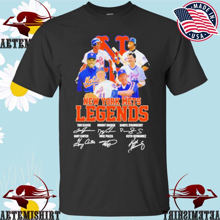 Official New York Mets Legends Tom Seaver, Dwight Gooden, Darryl Strawberry  signatures shirt, hoodie, sweater, long sleeve and tank top