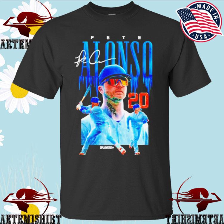 Pete Alonso's Polar Bear 20 New York Mets Signature Shirt