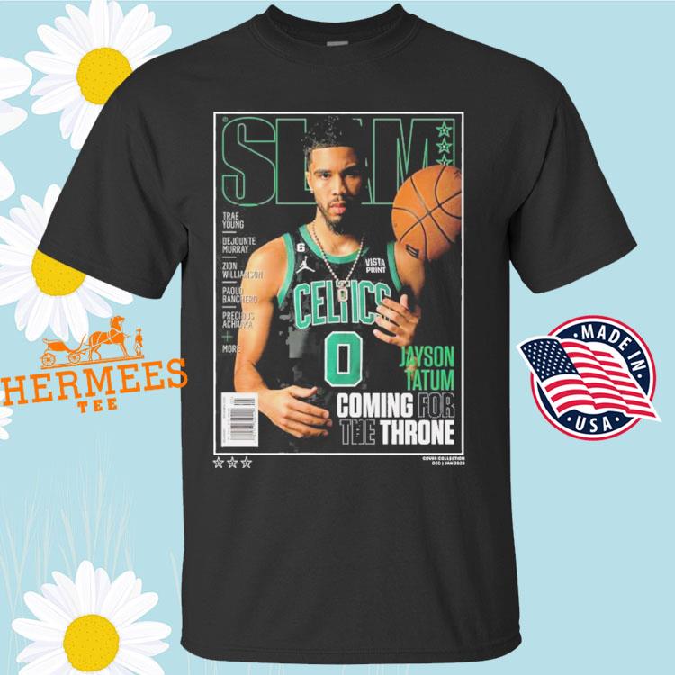 Slam Jayson Tatum Coming For The Throne shirt, hoodie, sweater