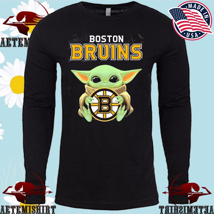 Baby Yoda Boston Bruins hockey logo 2023 shirt, hoodie, sweater, long  sleeve and tank top