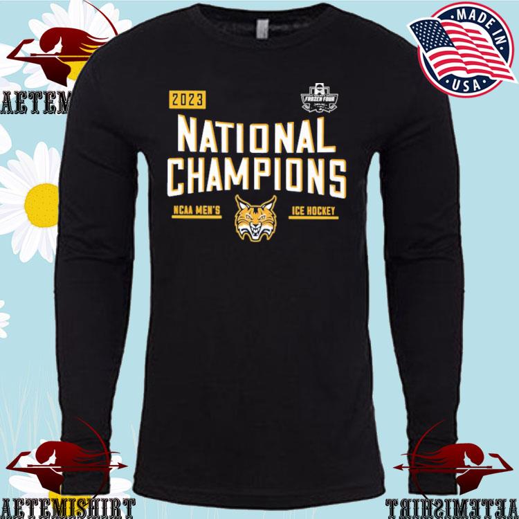 Quinnipiac hockey national champions gear: Where to get Bobcats shirts,  hats for 2023 NCAA men's Frozen Four title 