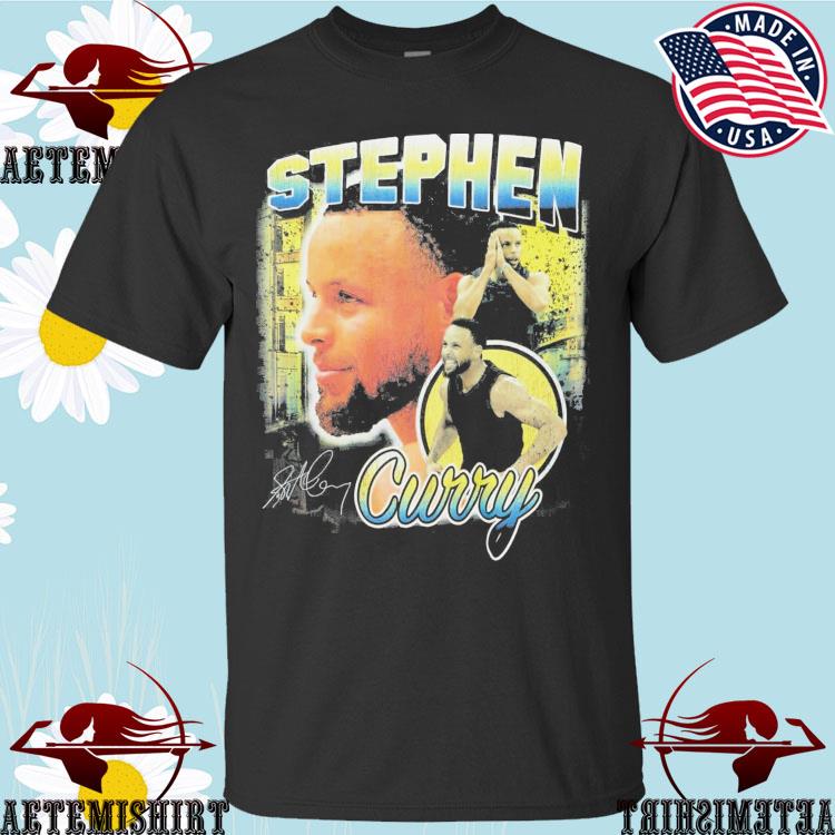 Official asg concert players association stephen curry signature T