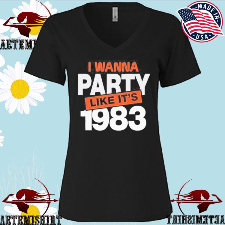 Baltimore Orioles Baseball T-shirt Party Like It's 1983 Number 1