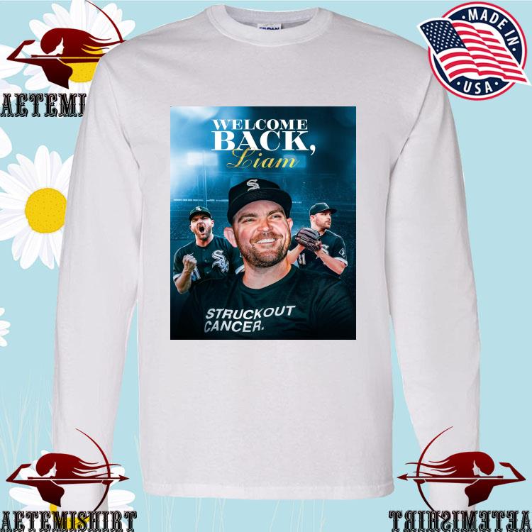 Official chicago White Sox Struckout Cancer T-Shirts, hoodie, tank top,  sweater and long sleeve t-shirt