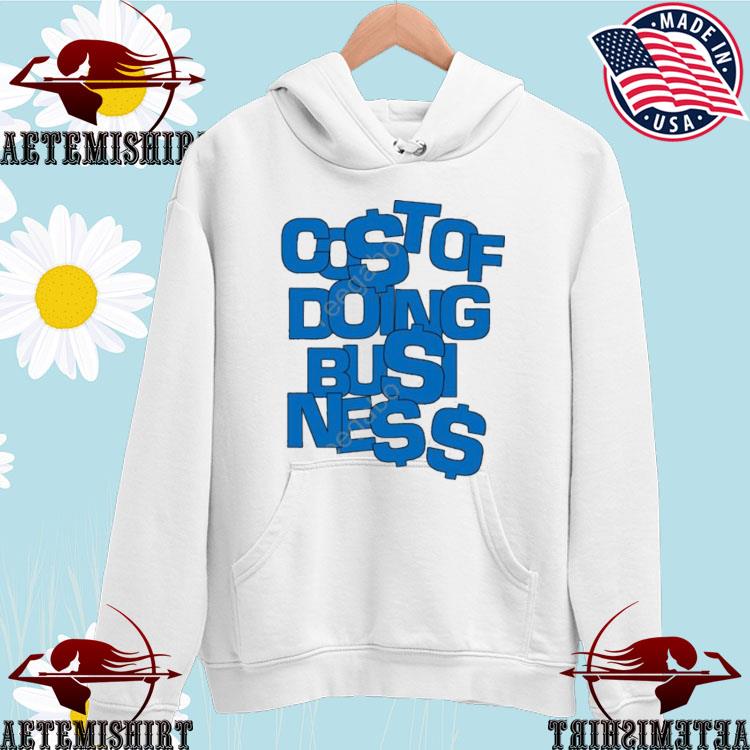 Detroit Lions Cost Of Doing Business Hoodie