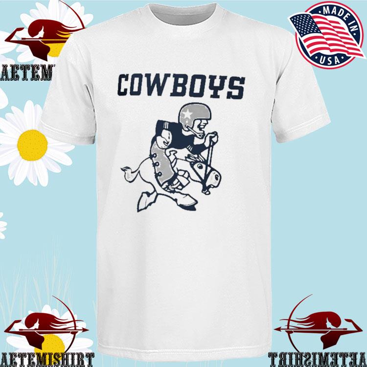 Men's Dallas Cowboys NFL x Darius Rucker Collection by Fanatics White  Football Striped T-Shirt