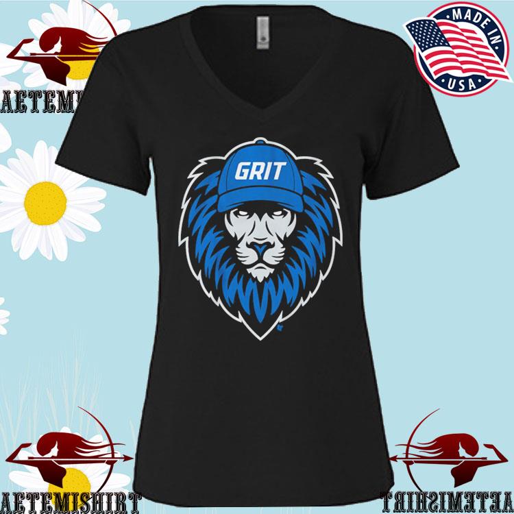 Detroit Lions Grit T-Shirt - Skullridding