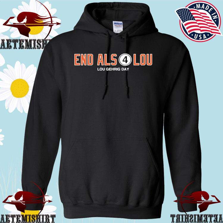 Lou Gehrig Day End Als 4 Lou Tshirt, Custom prints store