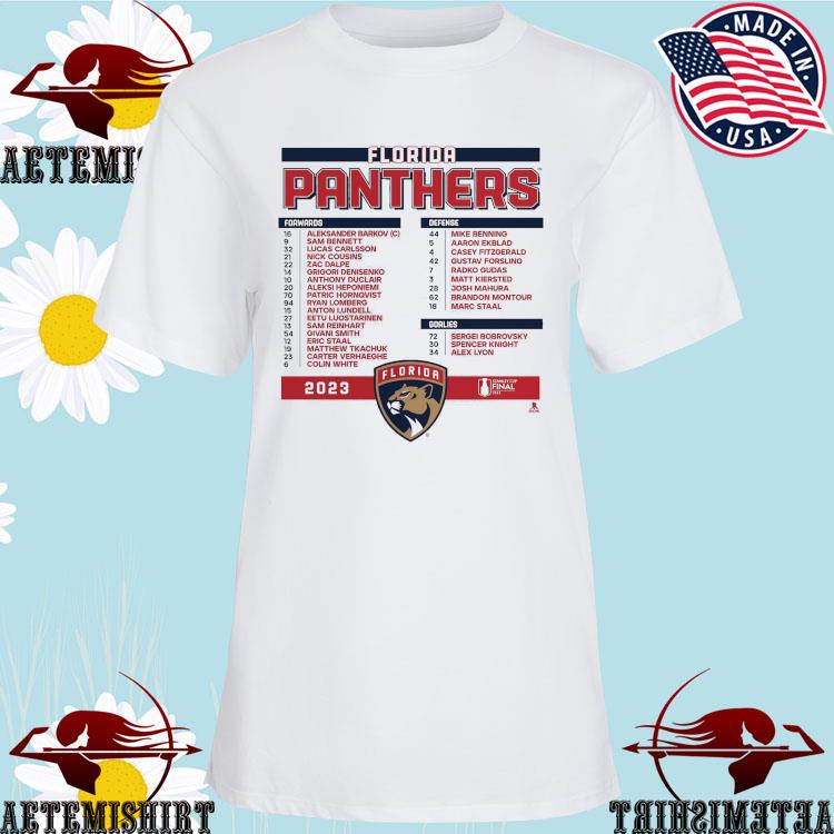 Florida Panthers Team Players 2023 shirt, hoodie, longsleeve, sweatshirt,  v-neck tee