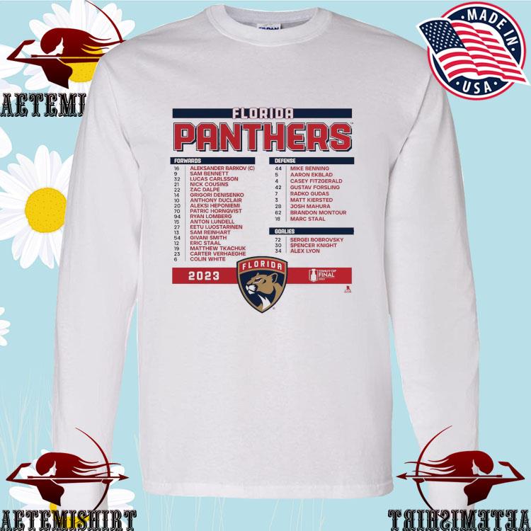 Florida Panthers Team Players 2023 shirt, hoodie, sweater, long sleeve and  tank top