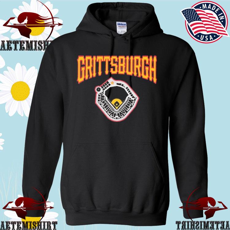 Grittsburgh Baseball Field For Pittsburgh Pirates Vintage T-Shirt