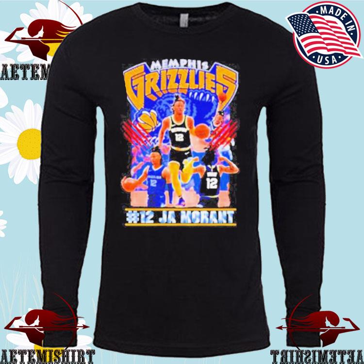 Number 12 Ja morant memphis grizzlies heavyweight 2023 shirt