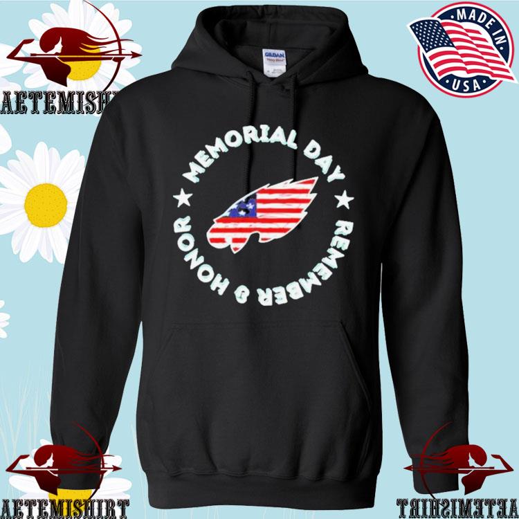 Philadelphia Eagles memorial day remember and honor 4th of July shirt,  hoodie, sweater, long sleeve and tank top