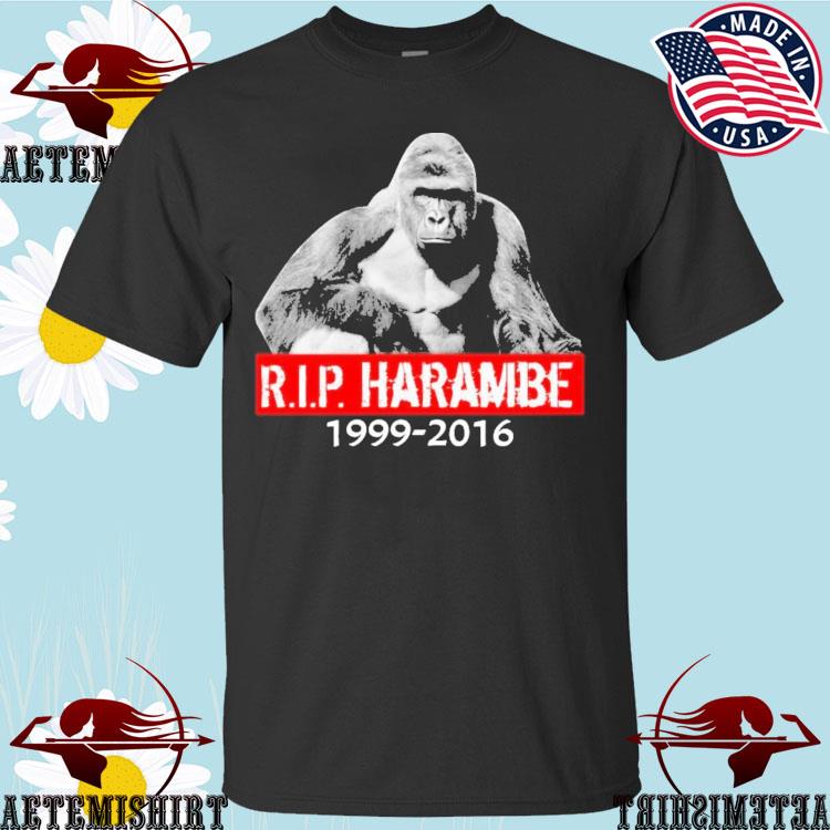 RIP Harambe Shirts Are Now In The Store, Buy Now!