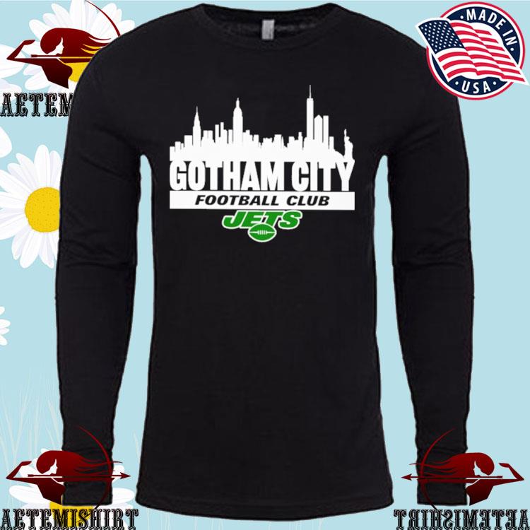 Robert saleh wears gotham city Football club new york jets shirt