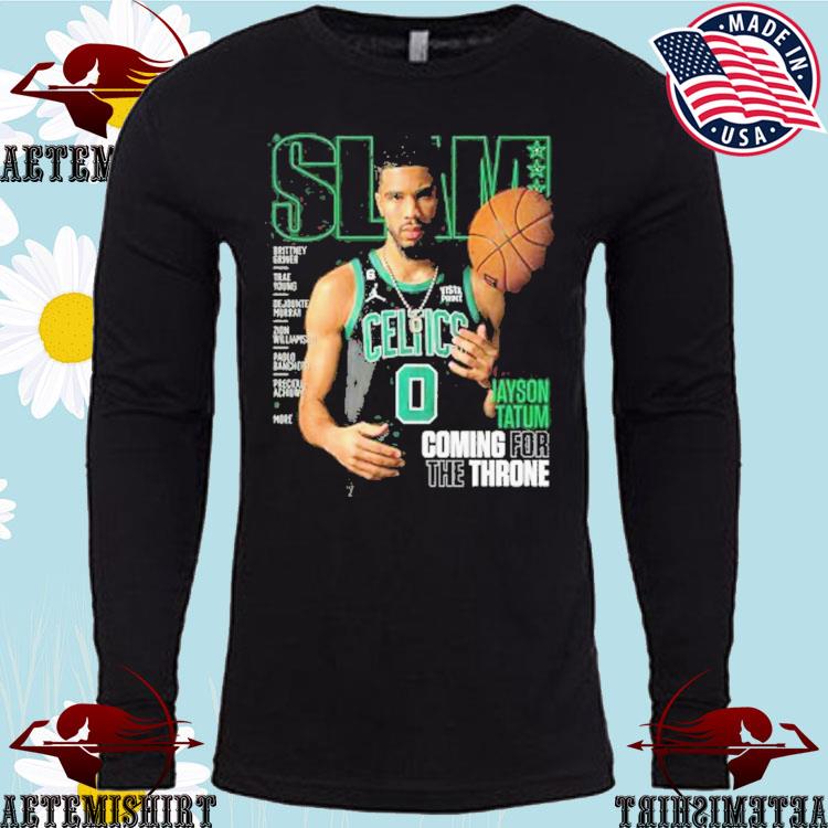 Slam Jayson Tatum Coming For The Throne shirt, hoodie, sweater, long sleeve  and tank top