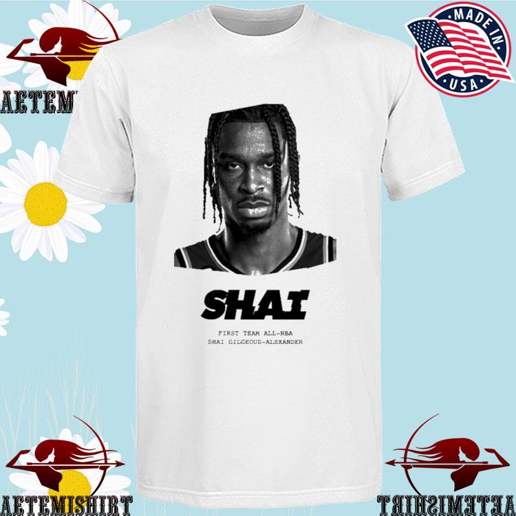 Shai gilgeous-alexander graphic tee design shirt