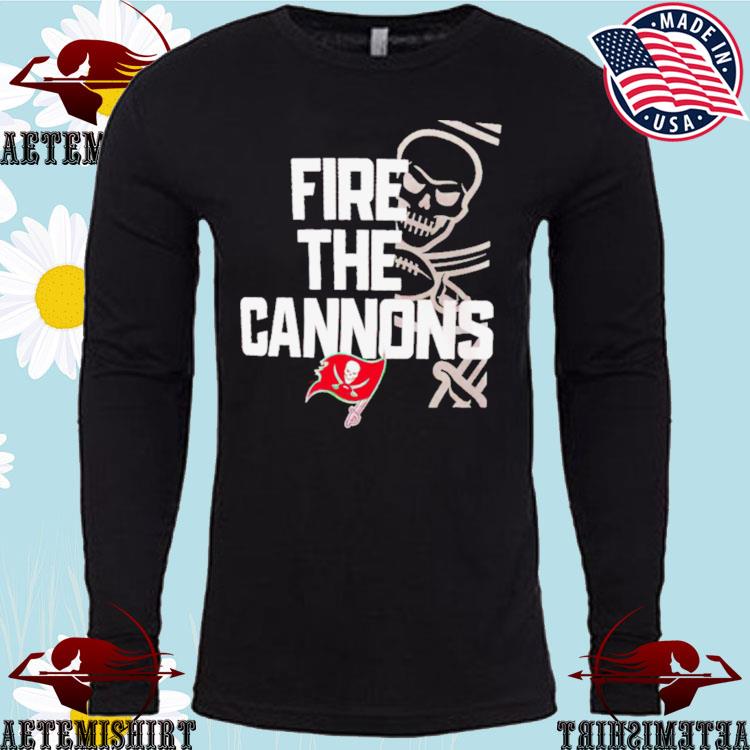 Fire The Cannons Logo Tampa Bay Buccaneers T-shirt, hoodie, sweater, long  sleeve and tank top