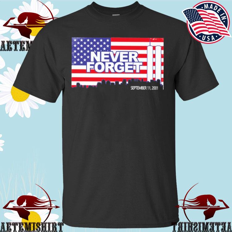 Official Ty Johnson Never Forget September 11 2001 American Flag T-Shirts,  hoodie, sweater, long sleeve and tank top
