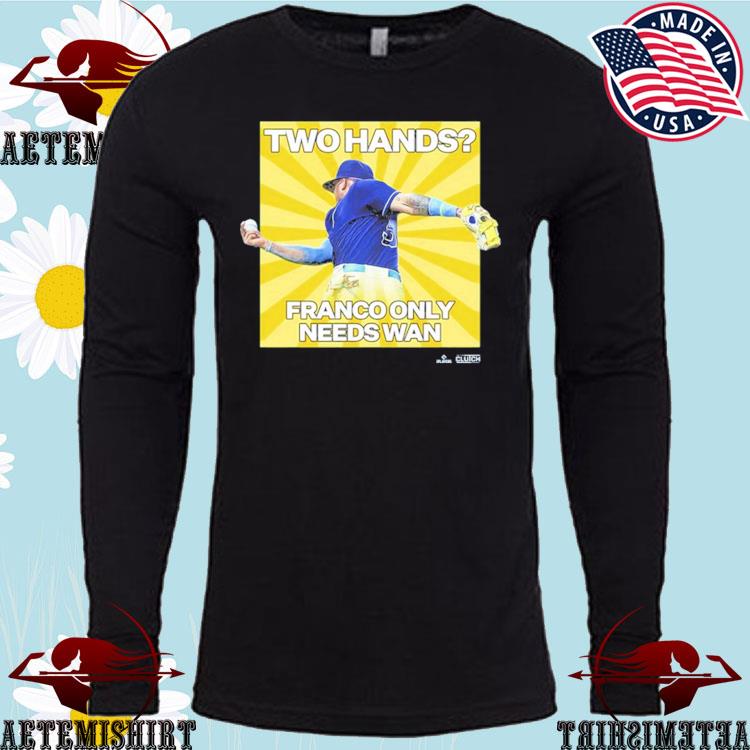 Official wander Franco Wan Handed Mlbpa T Shirt, hoodie, sweater, long  sleeve and tank top