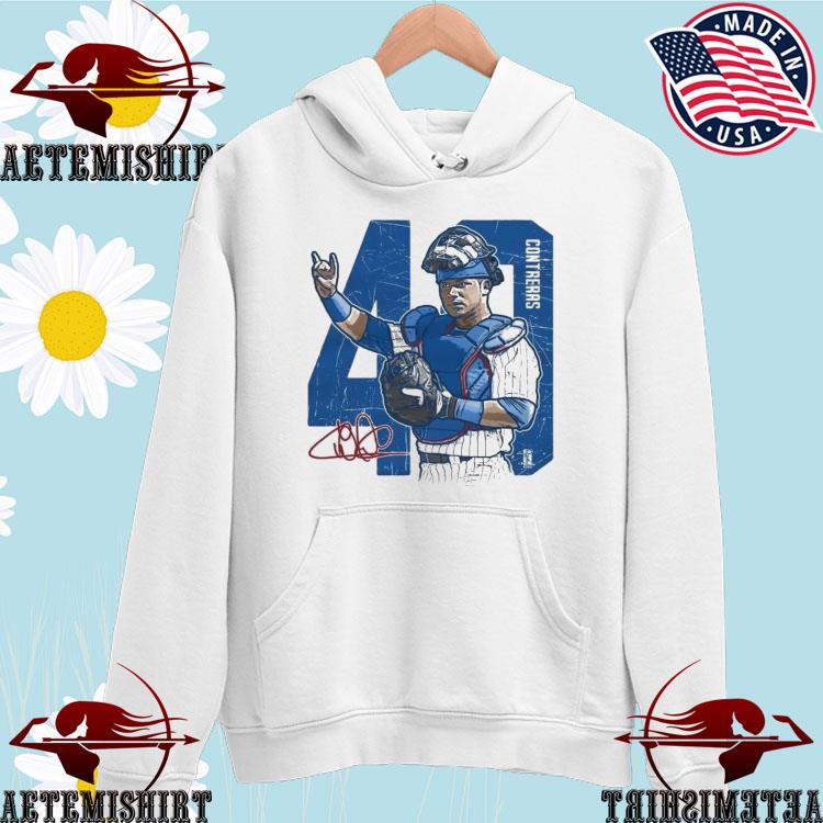 Willson Contreras Signature baseball Chicago C Alpha T-Shirt - Guineashirt  Premium ™ LLC