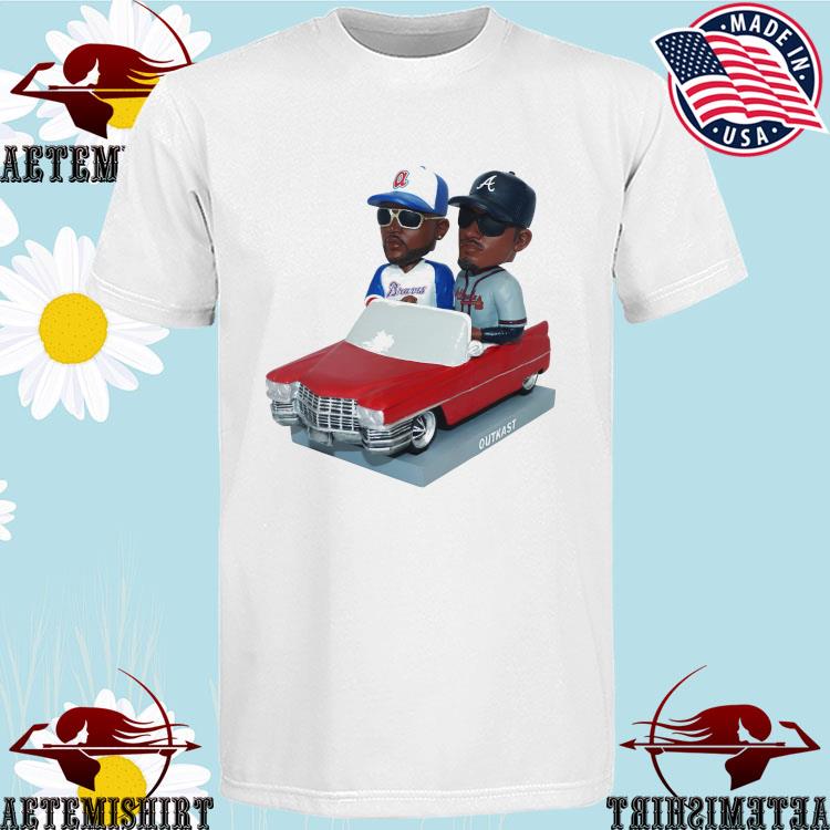 Official Atlanta braves outkast bobblehead T-shirt, hoodie, tank top,  sweater and long sleeve t-shirt
