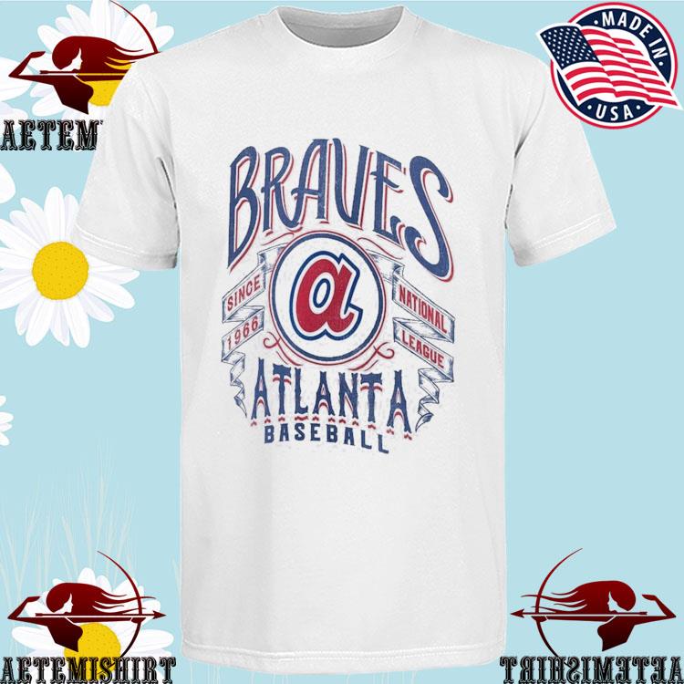 Atlanta Braves Darius Rucker Collection Distressed Rock T-Shirt
