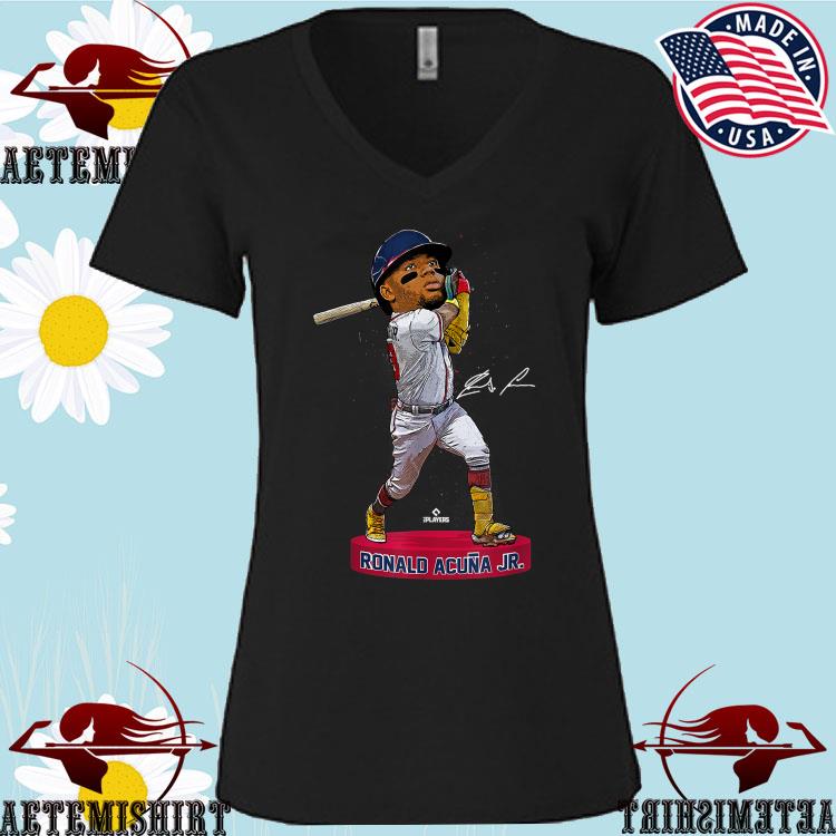 Number And Portrait Ronald Acuna Jr Atlanta MLBPA T-Shirts, hoodie,  sweater, long sleeve and tank top