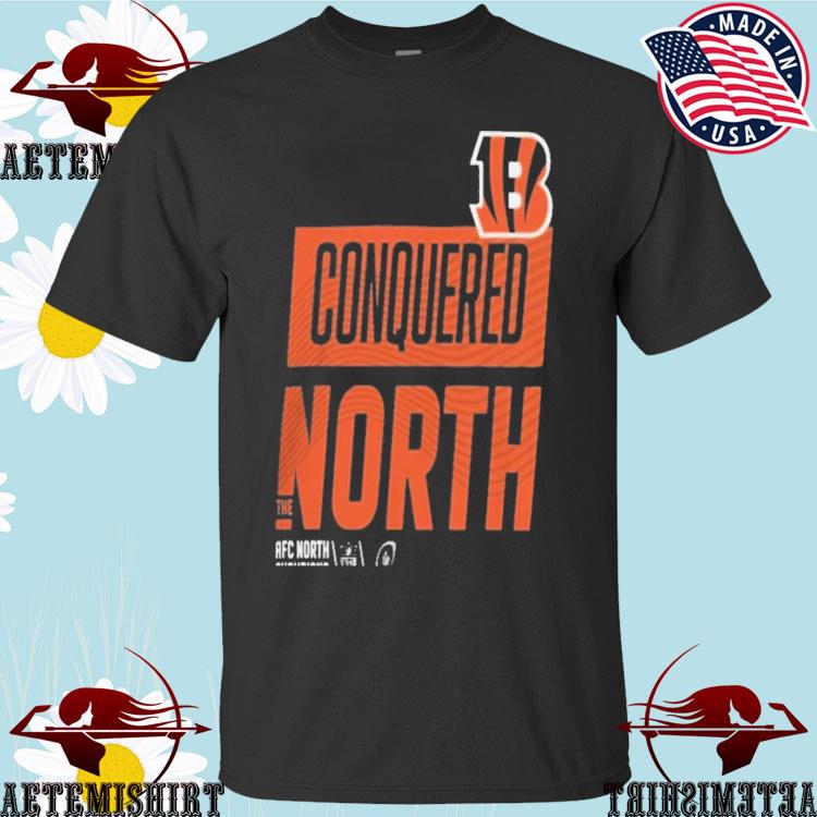 Official cincinnatI bengals afc north graphic shirt, hoodie