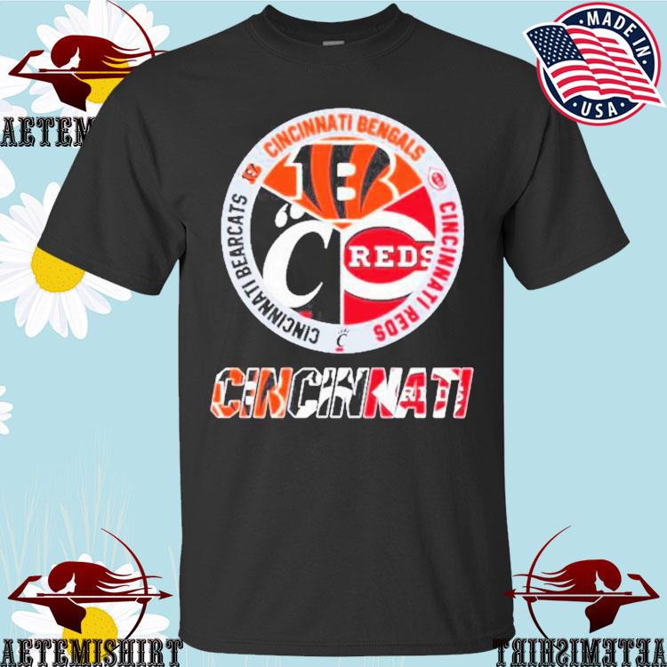 Official CincinnatI bengals reds bearcats city of champions 2023 T-shirt,  hoodie, tank top, sweater and long sleeve t-shirt