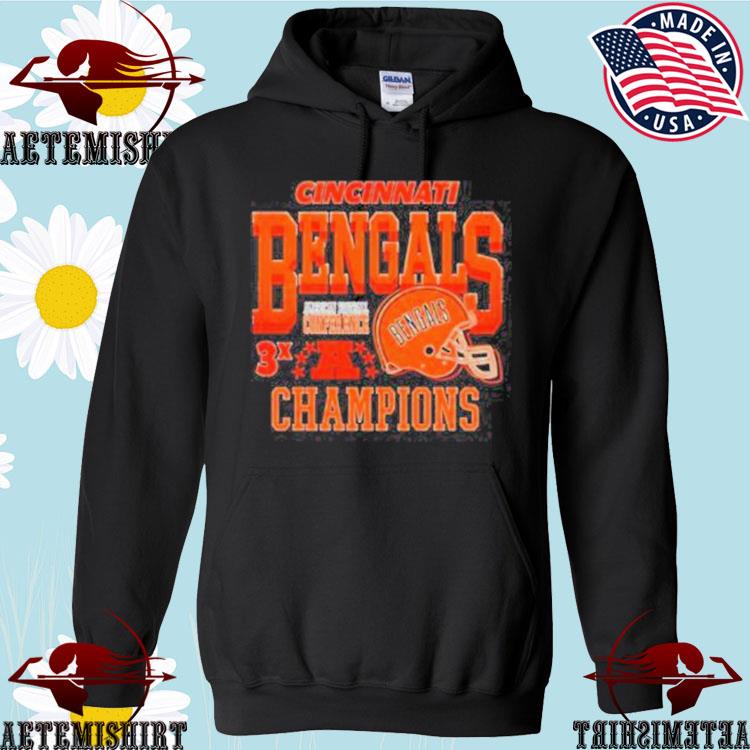 Logo CincinnatI bengals vintage 3x championship shirt, hoodie, longsleeve,  sweater