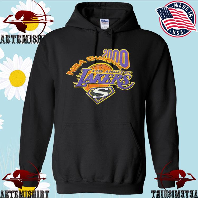 Official l.a. Lakers × NBA × vintage vintage l.a Lakers 2000 NBA champion T- shirts, hoodie, tank top, sweater and long sleeve t-shirt