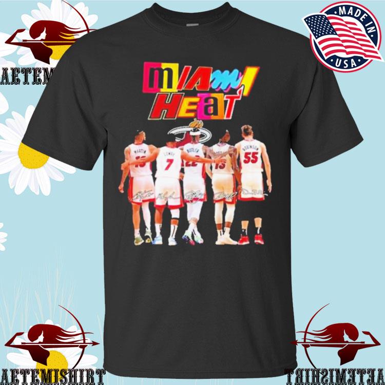 Official era Red Miami Heat Throwback T-Shirt, hoodie, sweater, long sleeve  and tank top
