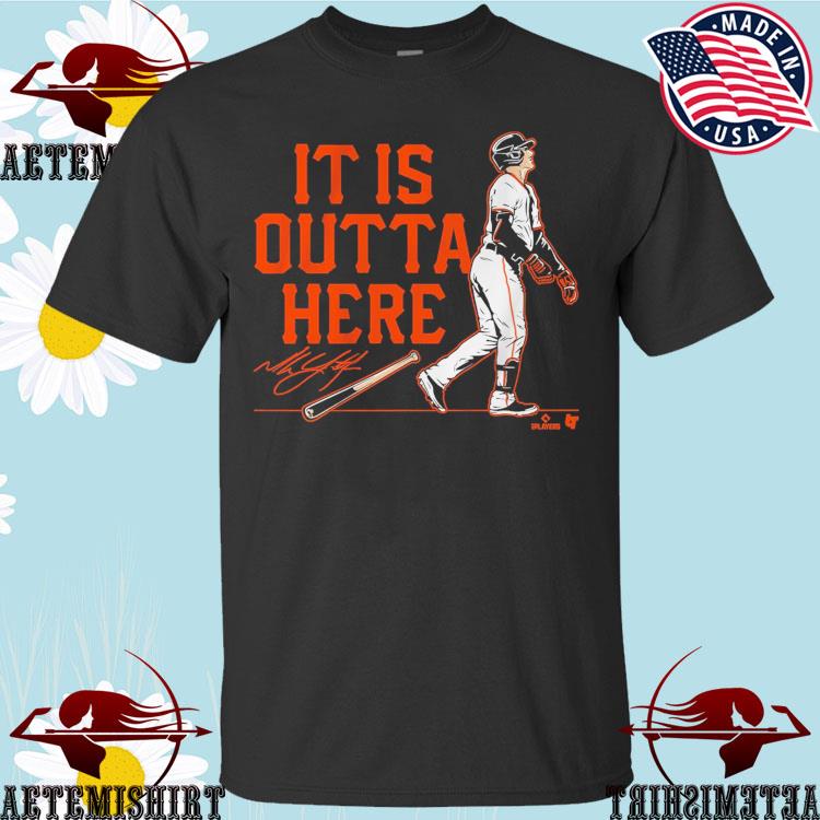 Official mike Yastrzemski It Is Outta Here Shirt, hoodie, sweater, long  sleeve and tank top