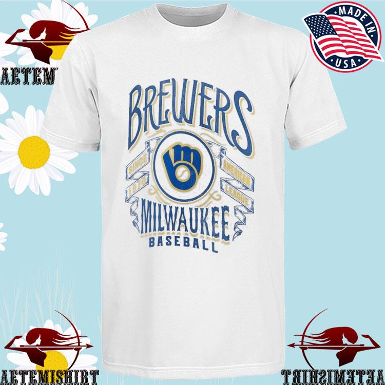 Original Milwaukee Brewers Rucker Collection Distressed Rock T-Shirt