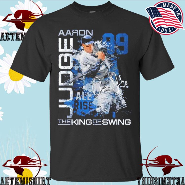 Official mlb aaron judge new york yankees all rise the king of