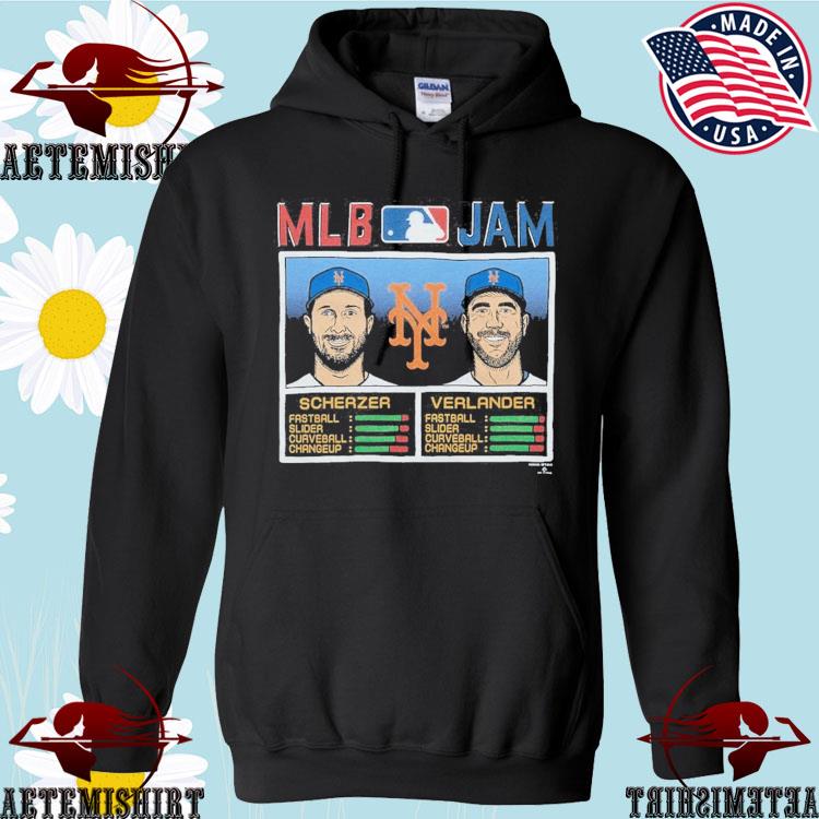 Official new York Mets Max Scherzer & Justin Verlander Homage Black MLB Jam  Tri-Blend T-Shirt, hoodie, sweater, long sleeve and tank top