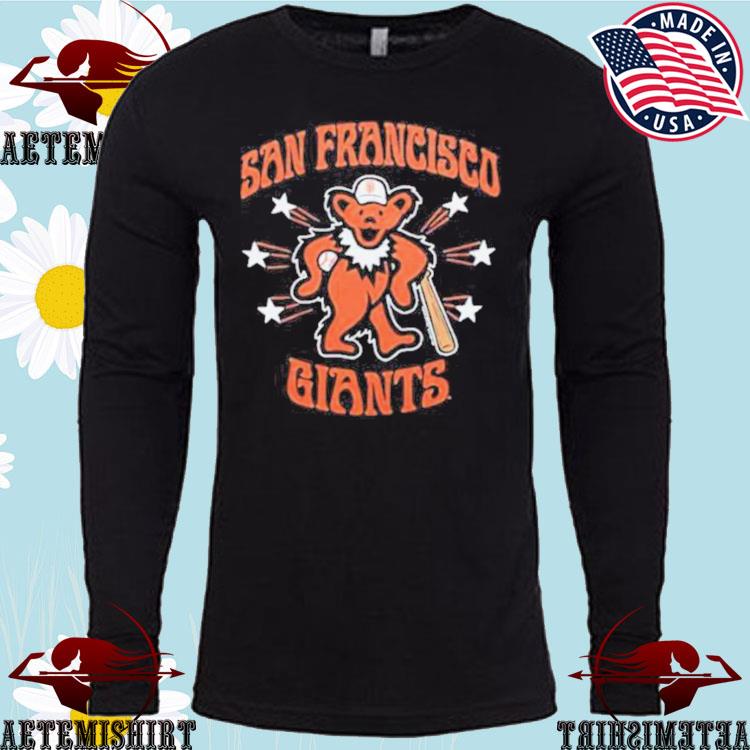 Mlb X Grateful Dead X Giants Bear shirt - hoodie, t-shirt, tank top,  sweater and long sleeve t-shirt