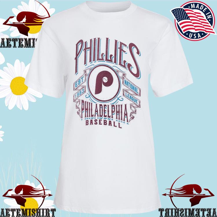 Philadelphia Phillies baseball est. 1883 national league logo shirt,  hoodie, sweater, long sleeve and tank top