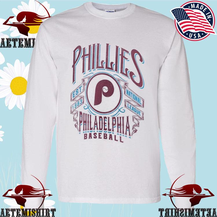 Vintage MLB Team Philadelphia Phillies Est 1883 Shirt, hoodie, longsleeve,  sweatshirt, v-neck tee