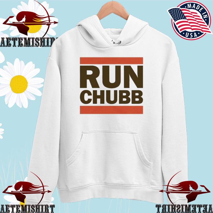 Nick Chubb Cleveland Browns Football Number 24 Hoodie T-shirt Long Sleeve,  Ladies Tee