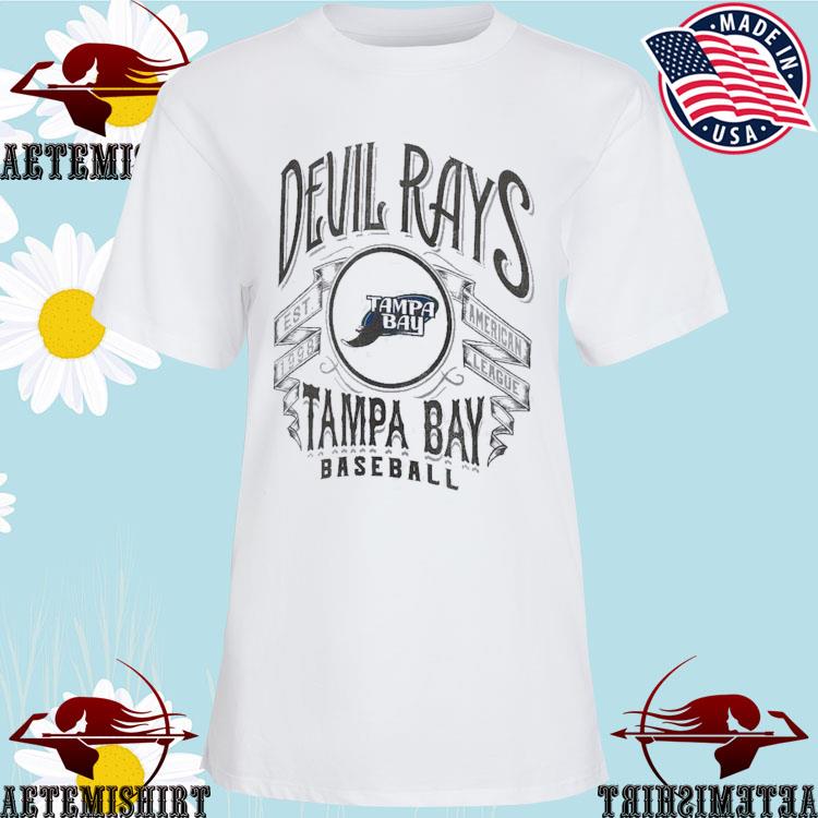 Official tampa Bay Rays Rucker Collection Distressed Rock T-Shirt, hoodie,  sweater, long sleeve and tank top