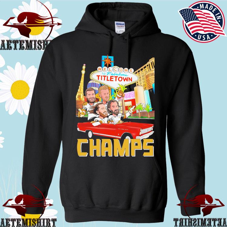 Welcome to fallout titletown vegas champions T-shirt, hoodie, sweater, long  sleeve and tank top