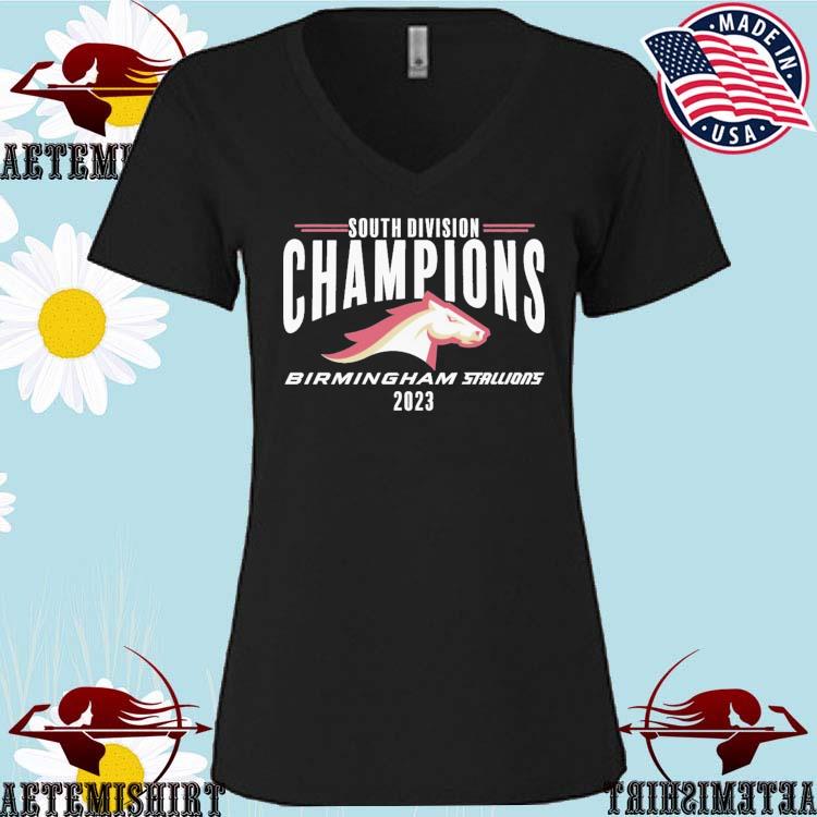 Official united States Football League Birmingham Stallions South Division  Champions Shirt, hoodie, sweater, long sleeve and tank top