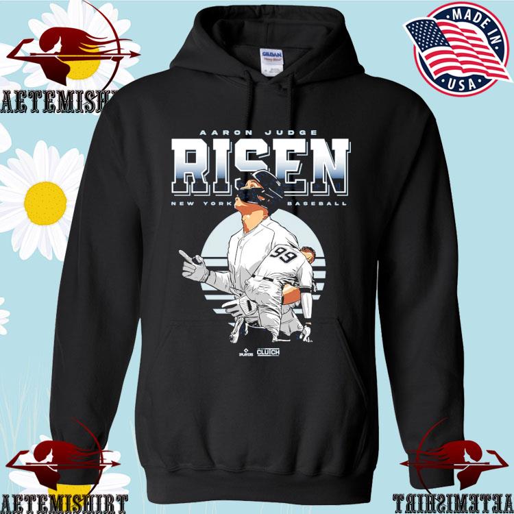 Official aaron judge risen new york baseball T-shirts, hoodie, tank top,  sweater and long sleeve t-shirt