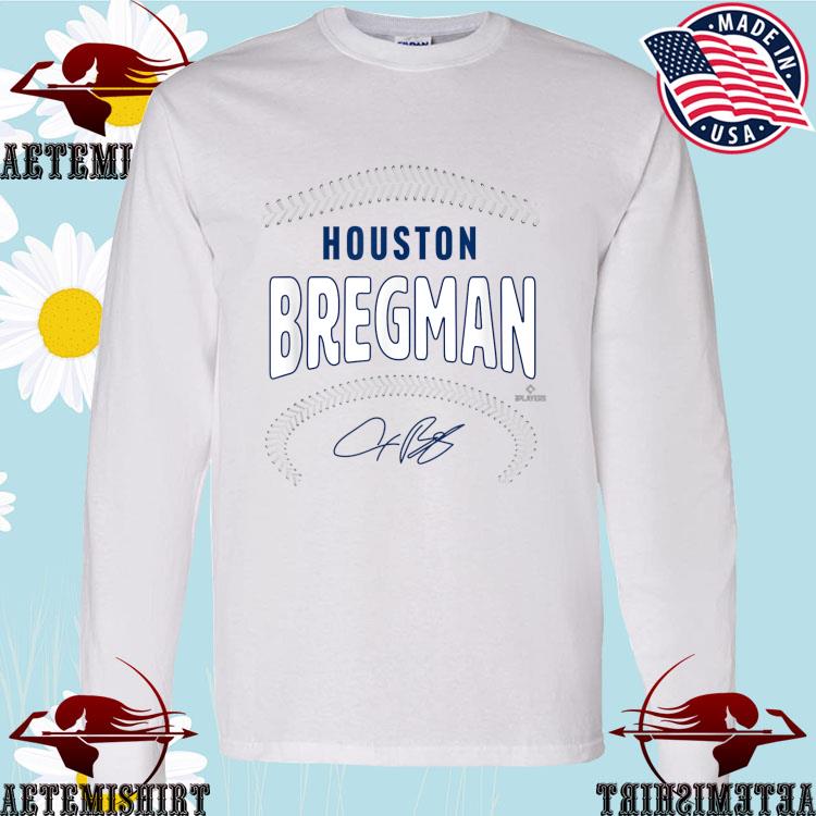 Alex Bregman Houston Name & Number (Front & Back) T-Shirt